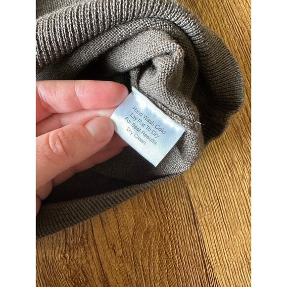 Pronto Uomo Extra Fine Merino Wool Sweater Size Large - Picture 3 of 5